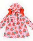 Strawberries & Sprinkles Raincoat Pink