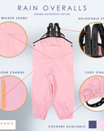Rain Overall Pink