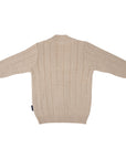Knit Cardigan Long Ivory