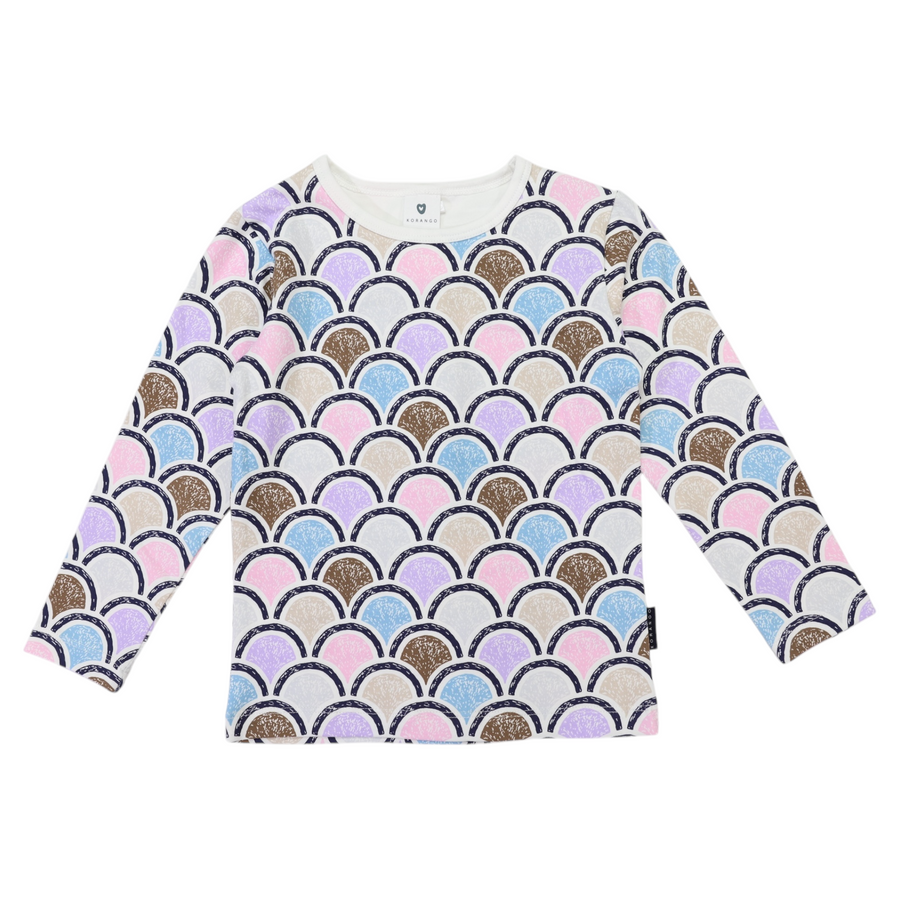 Arch Print Tee Blue