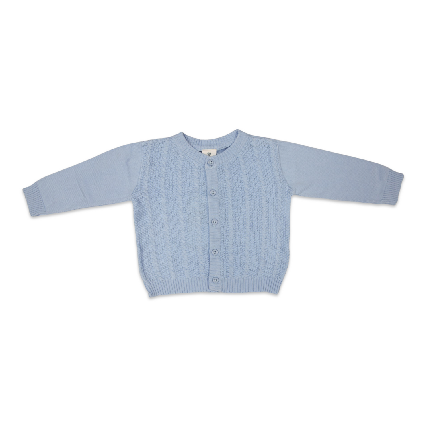 Knitted Cardigan Blue