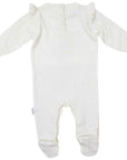 Wattle Knit Romper Cream