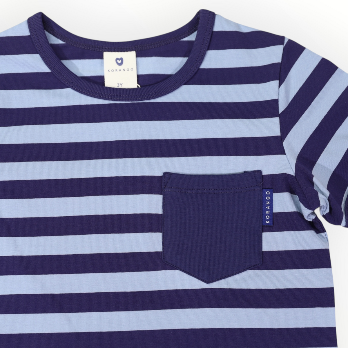 Stripe Tee Blue