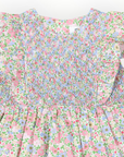Smocked Floral Dress