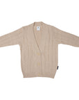 Knit Cardigan Long Ivory