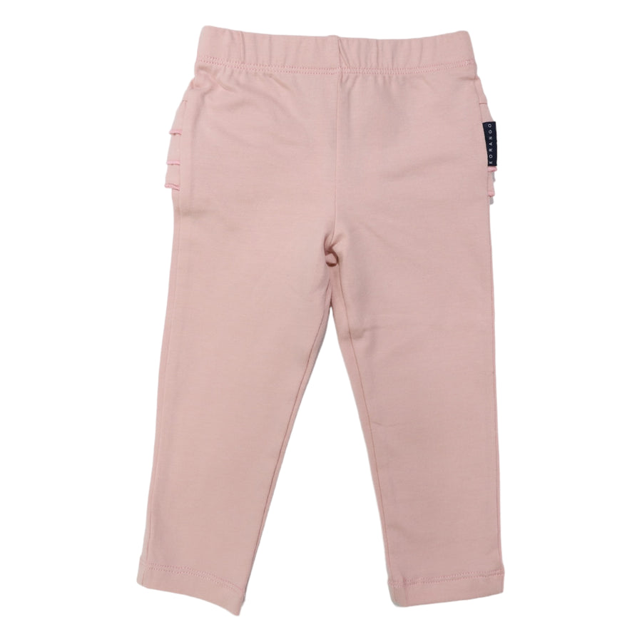 Frilled Legging Dusty Pink
