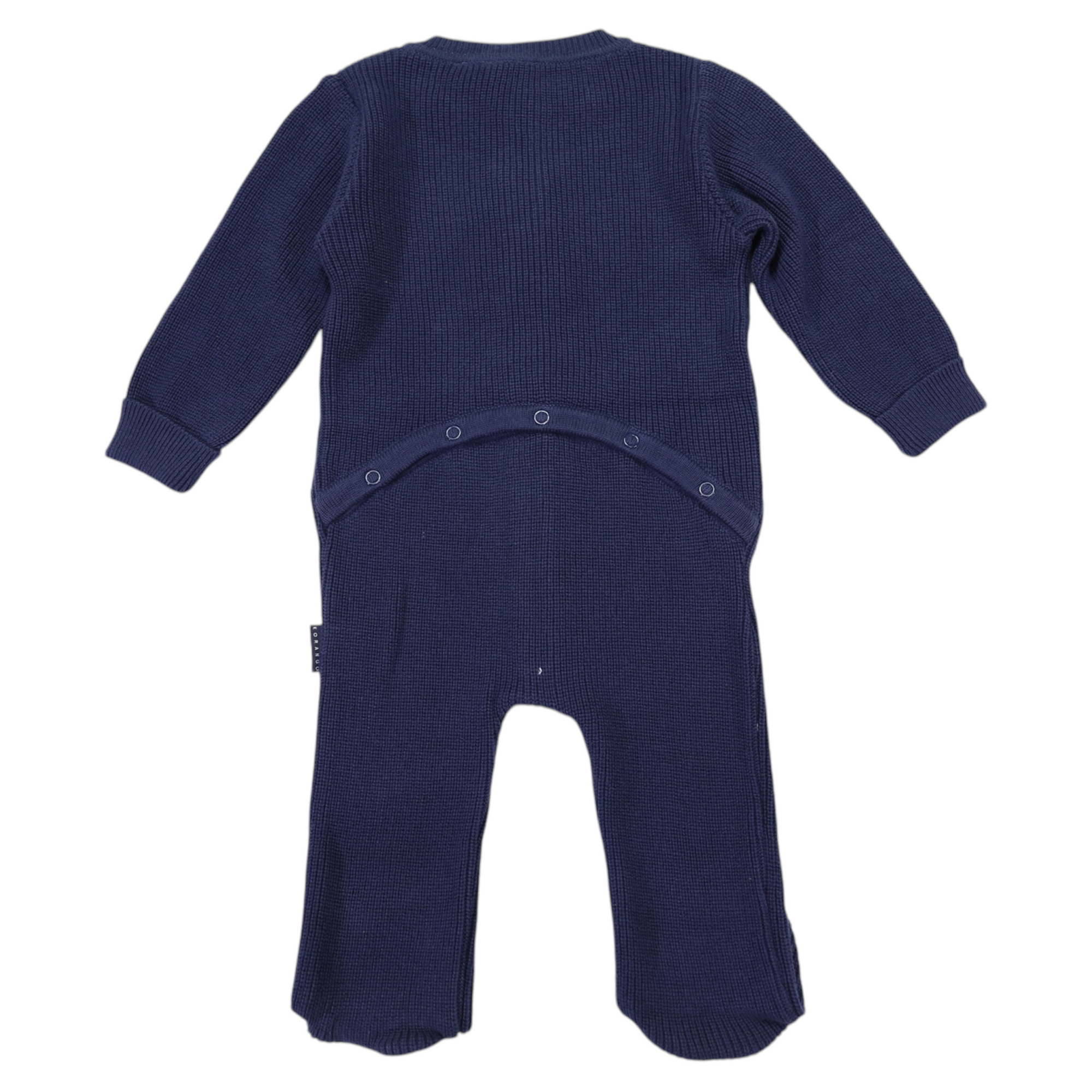 Plush Knit Romper Navy