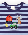 Farm Tee Blue