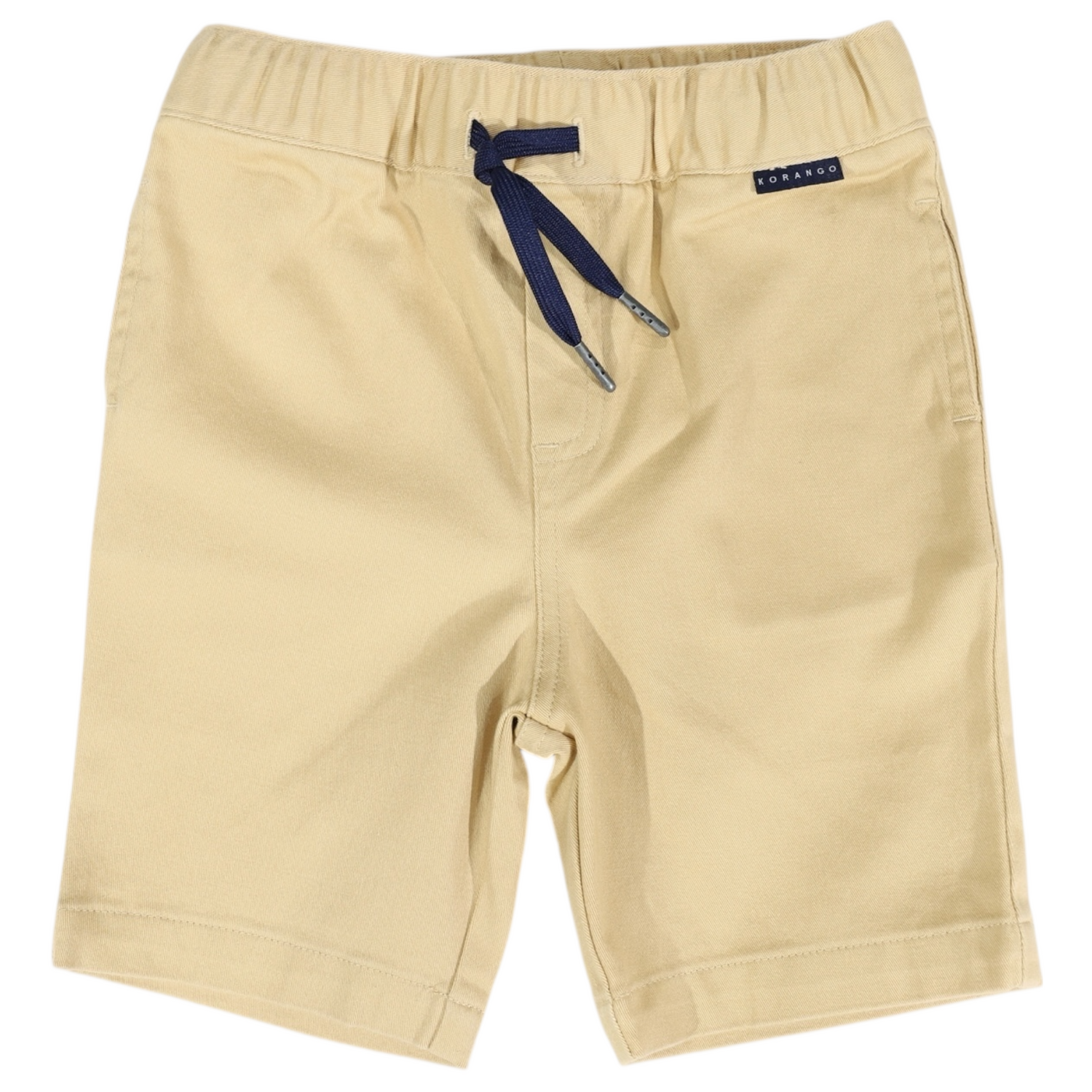 Stretch Twill Short with Drawstring Sand