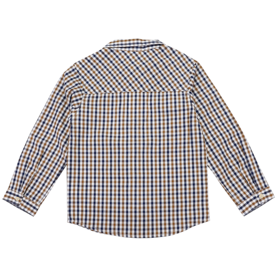 Check Shirt Beige