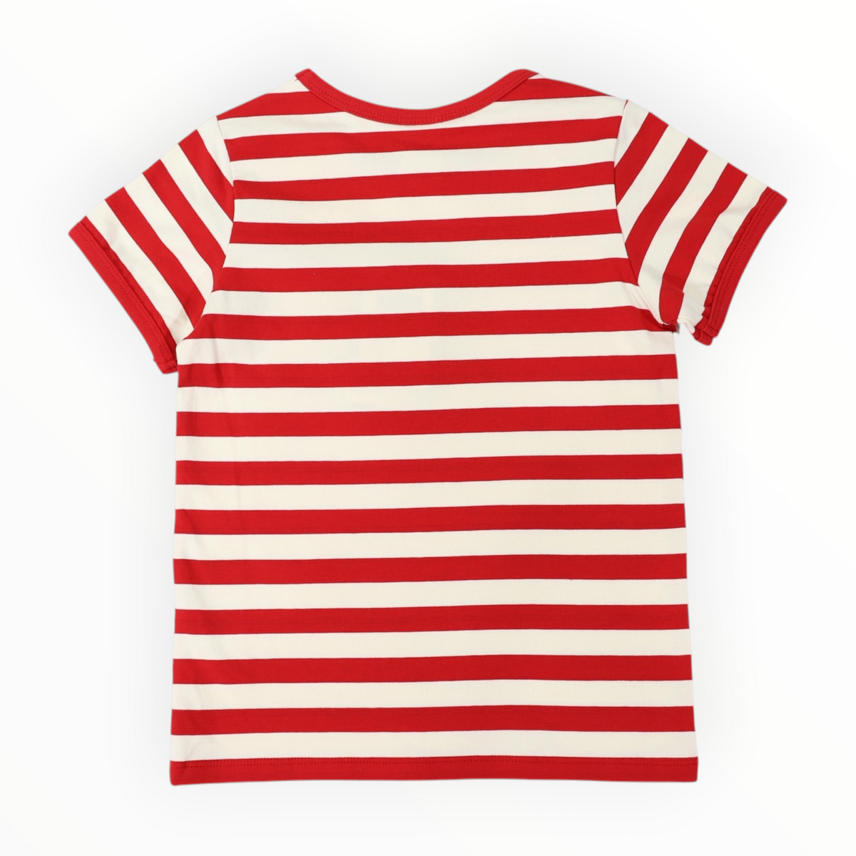 Striped Tee Red