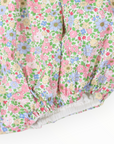 Smocked Floral Sunsuit