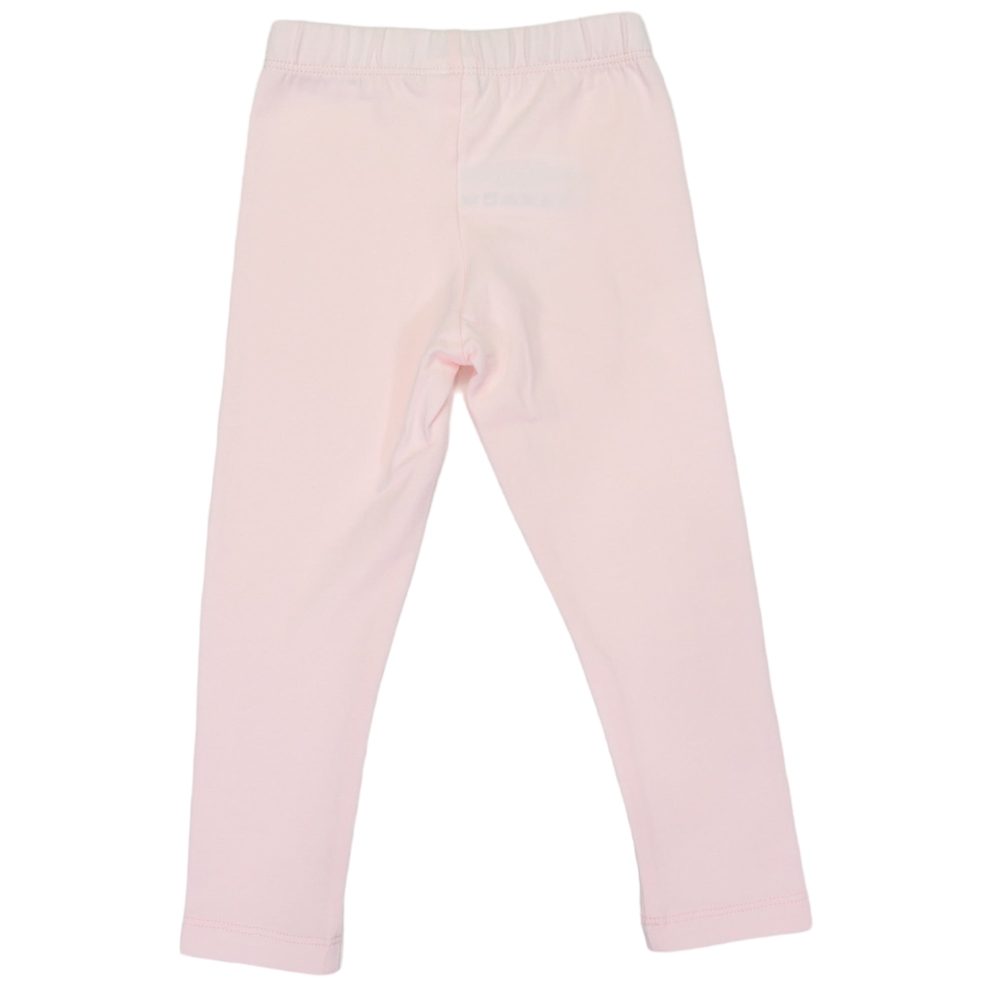 Cotton Stretch Legging with Badge Light Pink