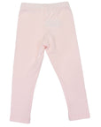 Cotton Stretch Legging with Badge Light Pink