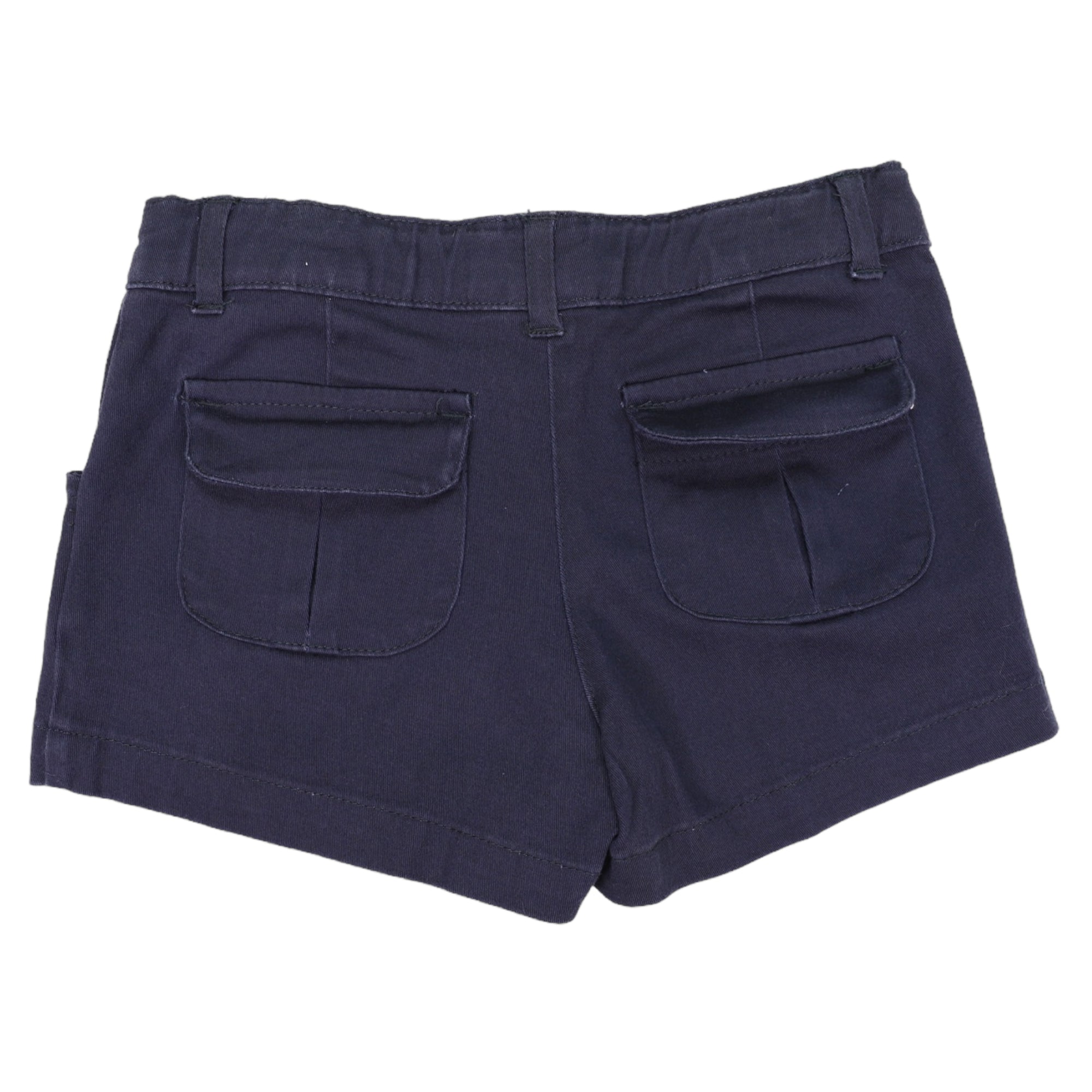 Girls Stretch Twill Short Navy
