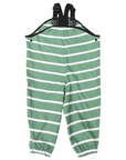 Stripe Colour Change Waterproof Overall Green