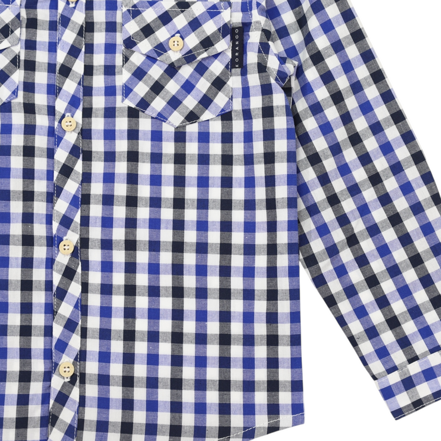 Check Shirt Navy