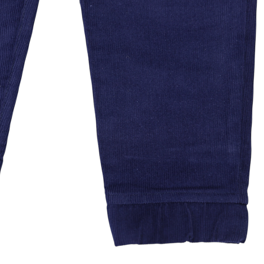 Cord Drawstring Pant Navy
