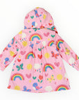 Spring Rainbow Raincoat Pink