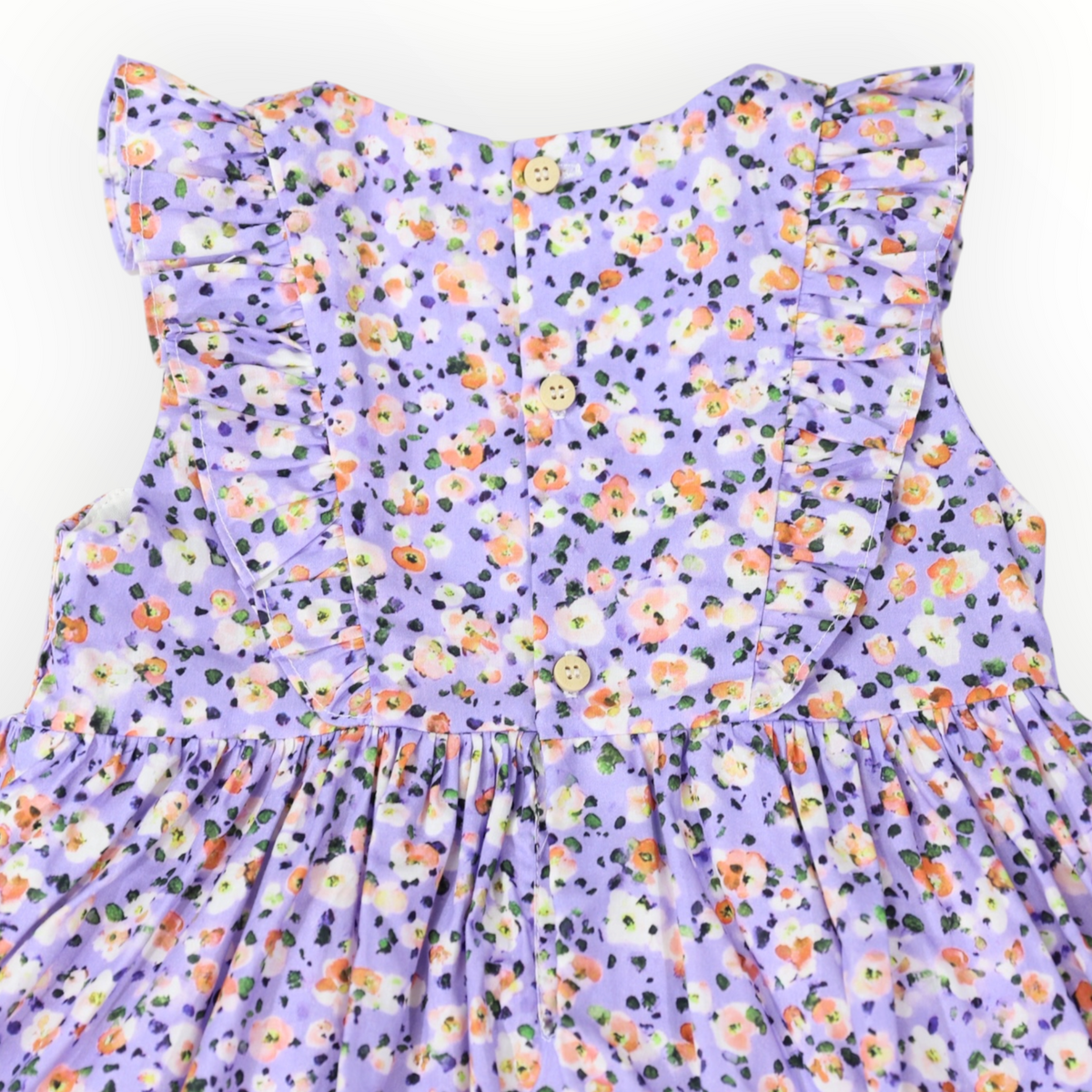 Floral Smocked Dress Lilac
