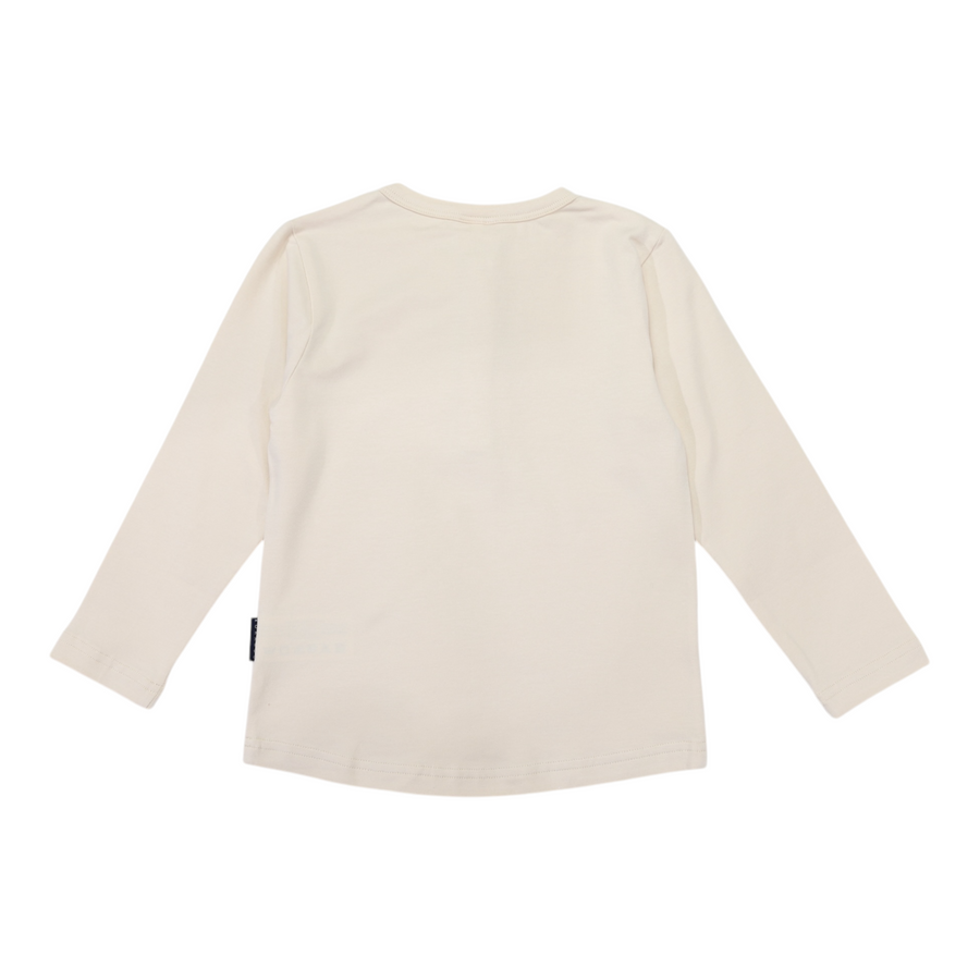 Essential Henley Tee Beige