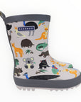 Australian Animal Printed Gumboot Grey
