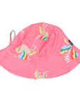 Swim Sun Hat Pink