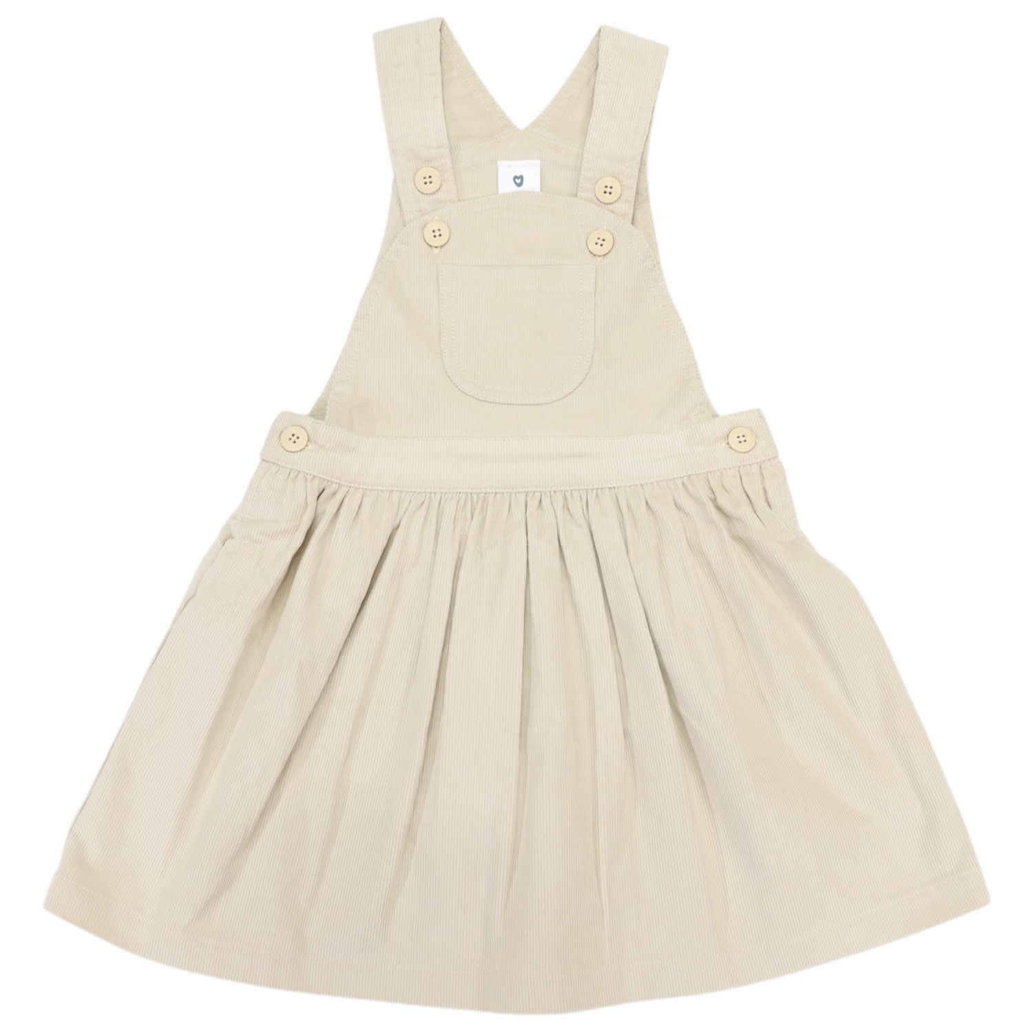 Corduroy Dress Beige