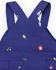 Emb. Overall Navy