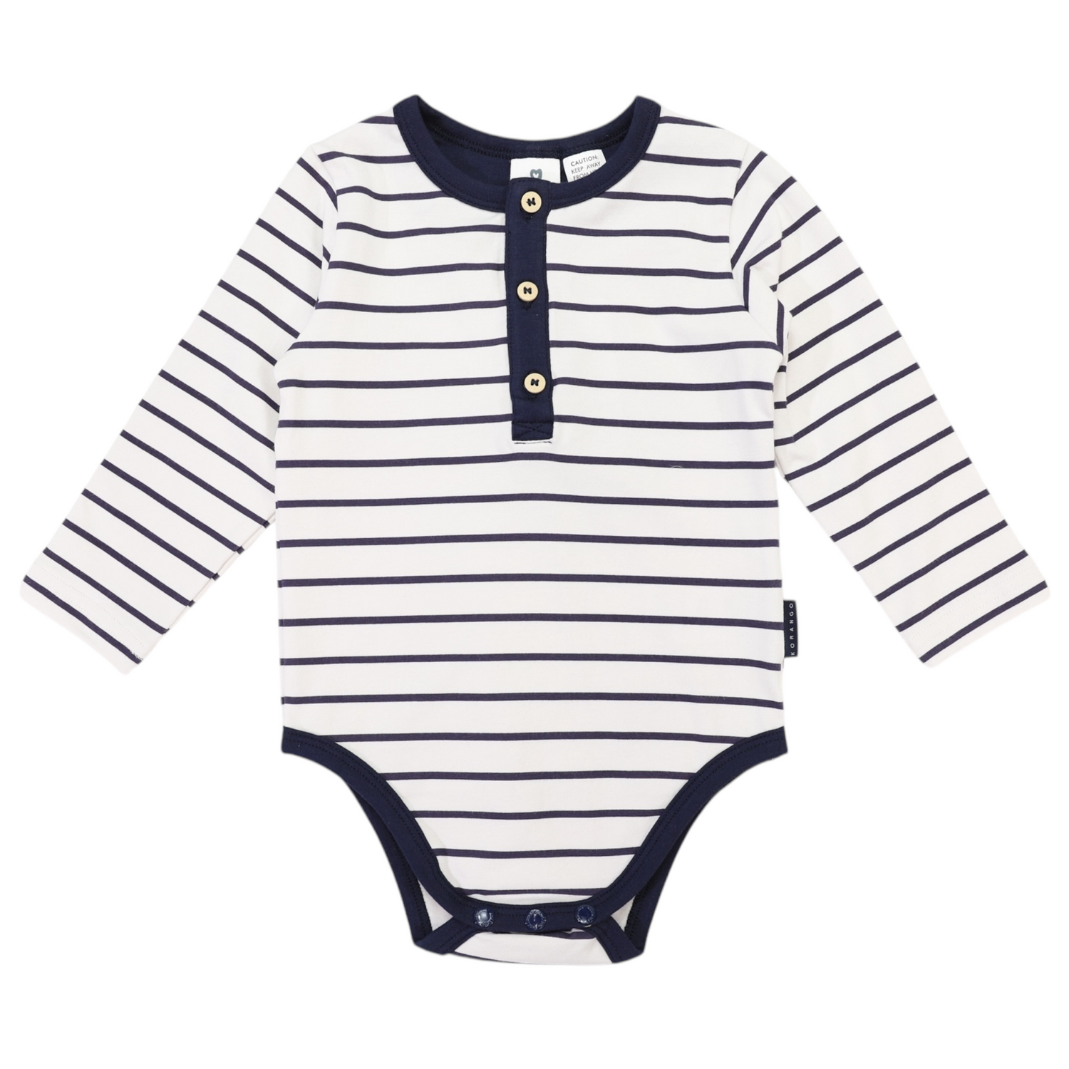Striped Bodysuit Navy