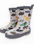 Australian Animal Printed Gumboot Grey