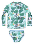 Fern Swim Suntop Set Blue