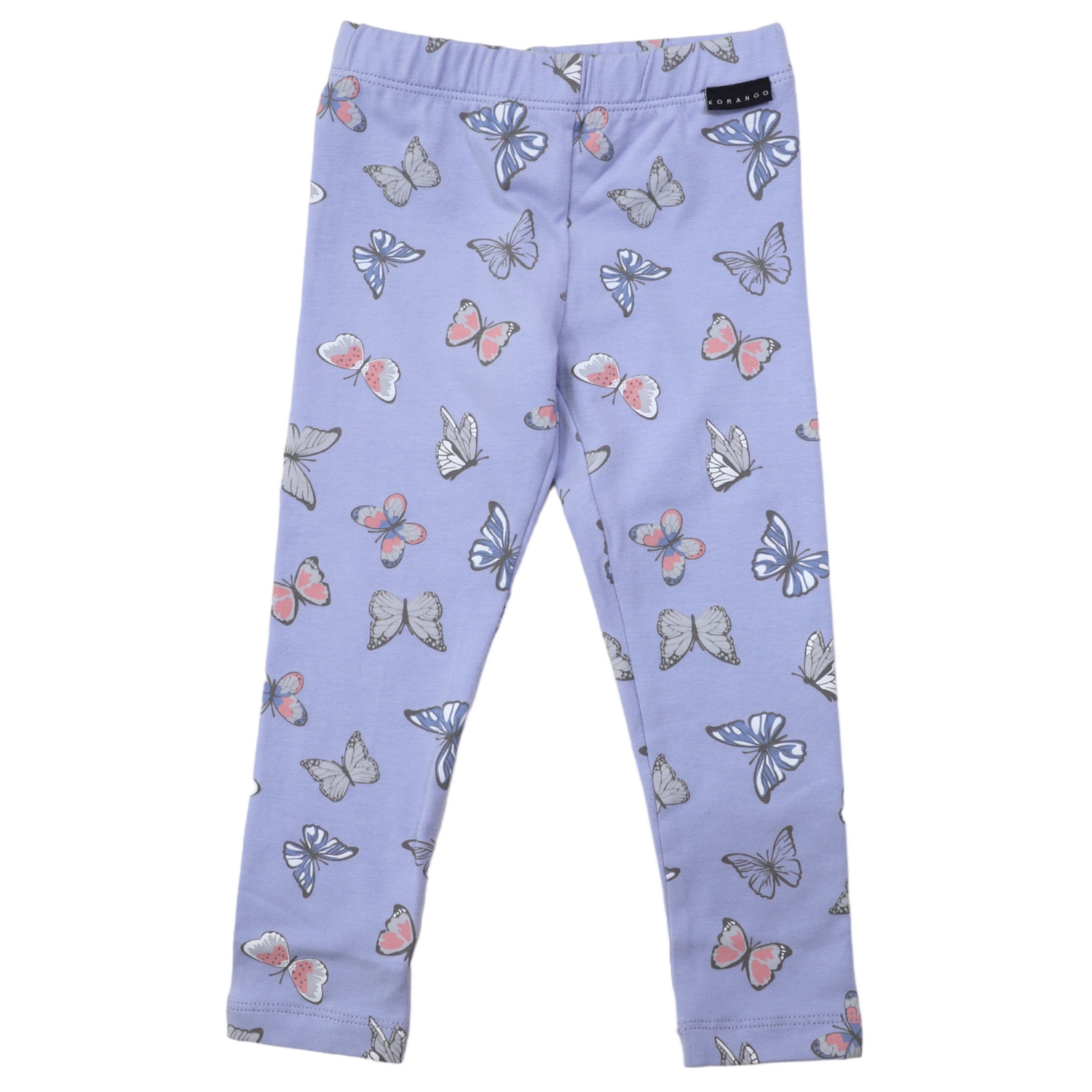Butterfly Print Legging Blue Herron