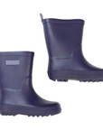 Plain Gumboot Navy