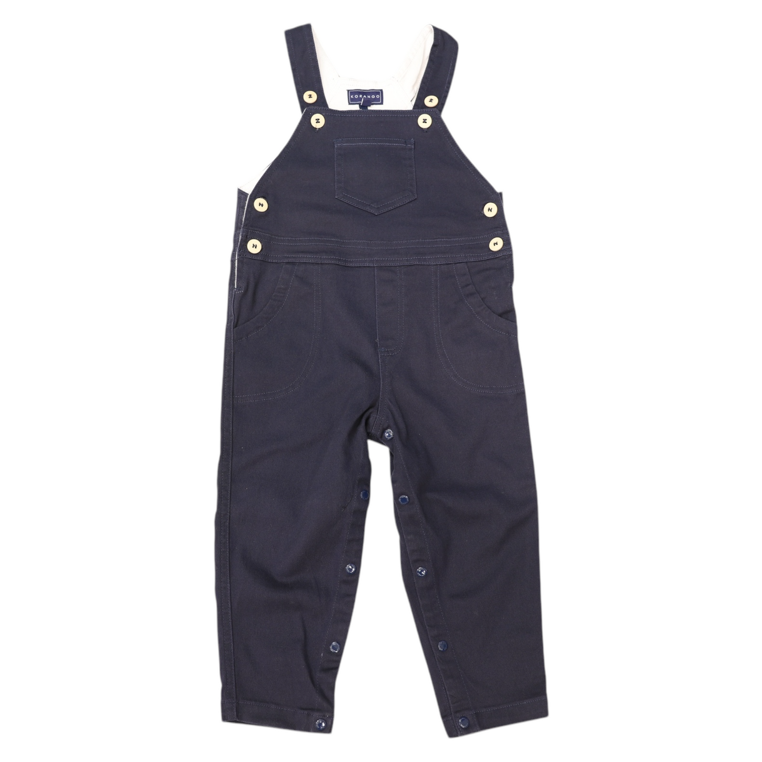 Stretch Twill Overall Peacoat