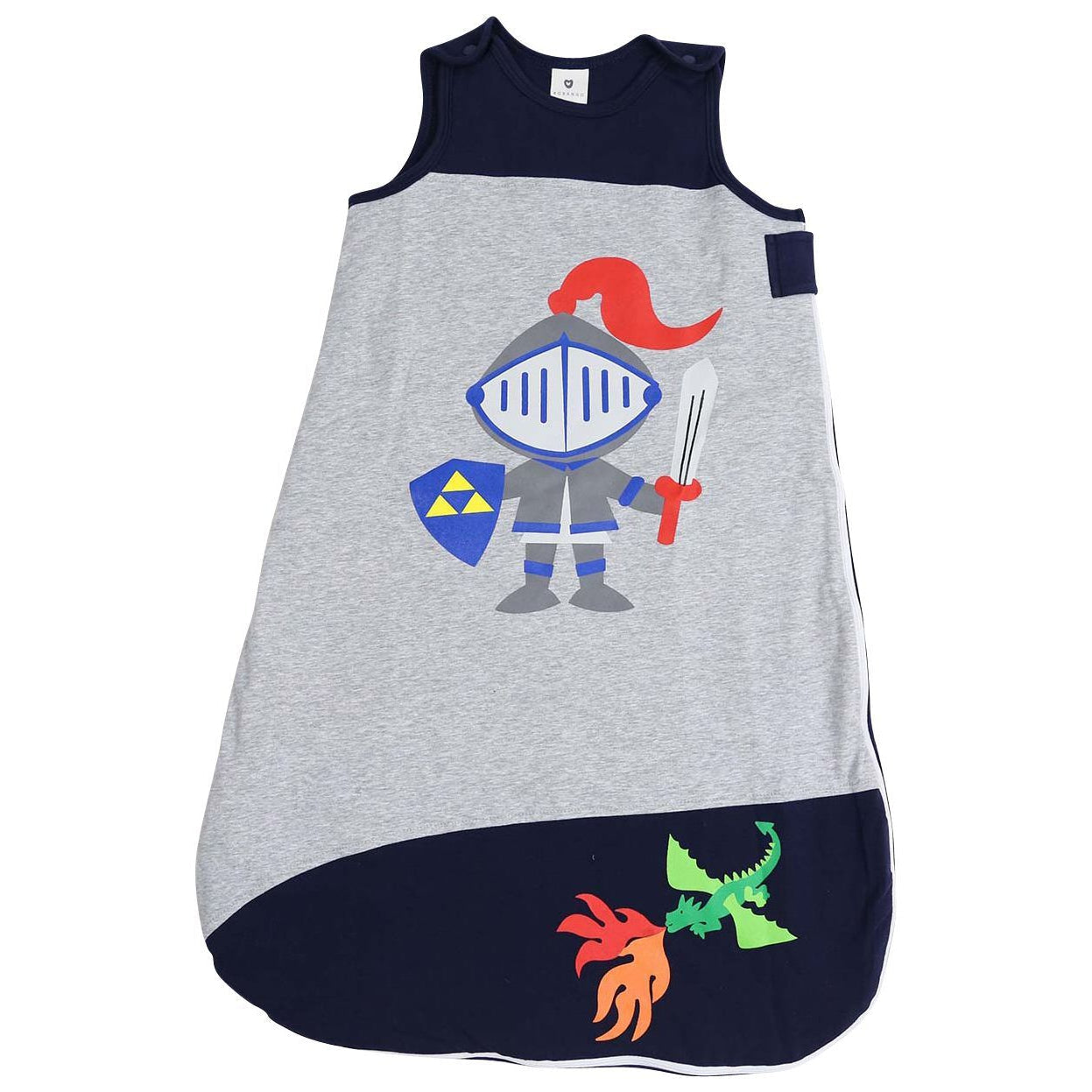 Lined Sleeping Bag with Knight Applique 2.5 TOG