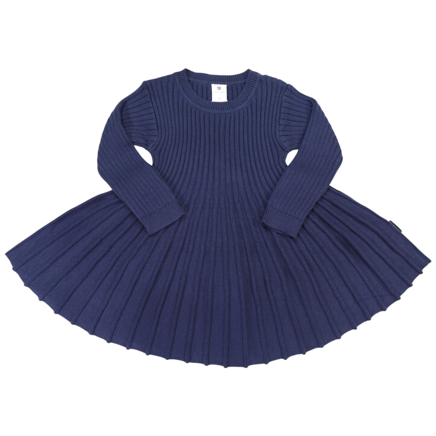 Swing Knit Dress Navy