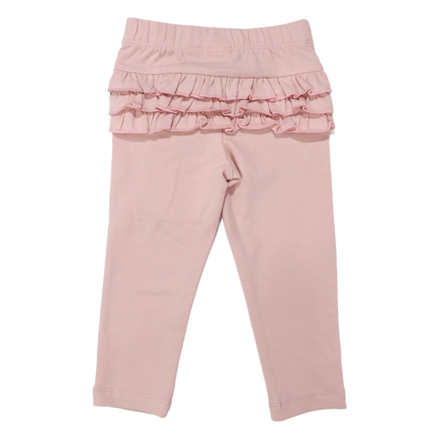 Frilled Legging Dusty Pink