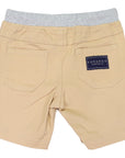 Stretch Twill Short with Elasticised Waist Sheepskin
