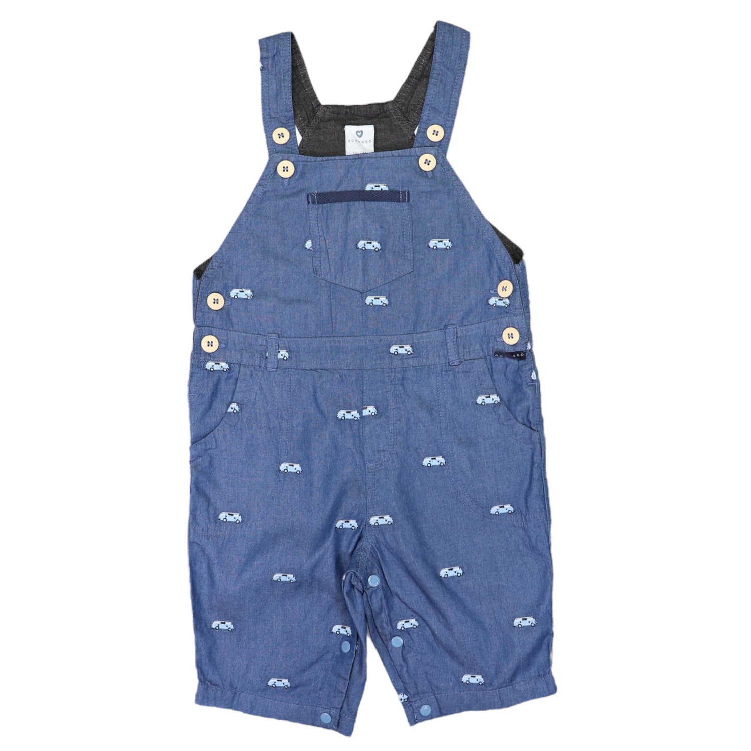 Kombi Van Embroidered Overalls Euro