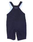 Contrast Twill Overall Navy