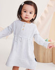 Knitted Dress Grey Marle