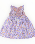 Floral Smocked Dress Lilac
