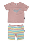 Lounge Top & Short Set Pink