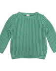 Knit Sweater Green