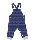 Stretch Denim Overall Pigment Wash