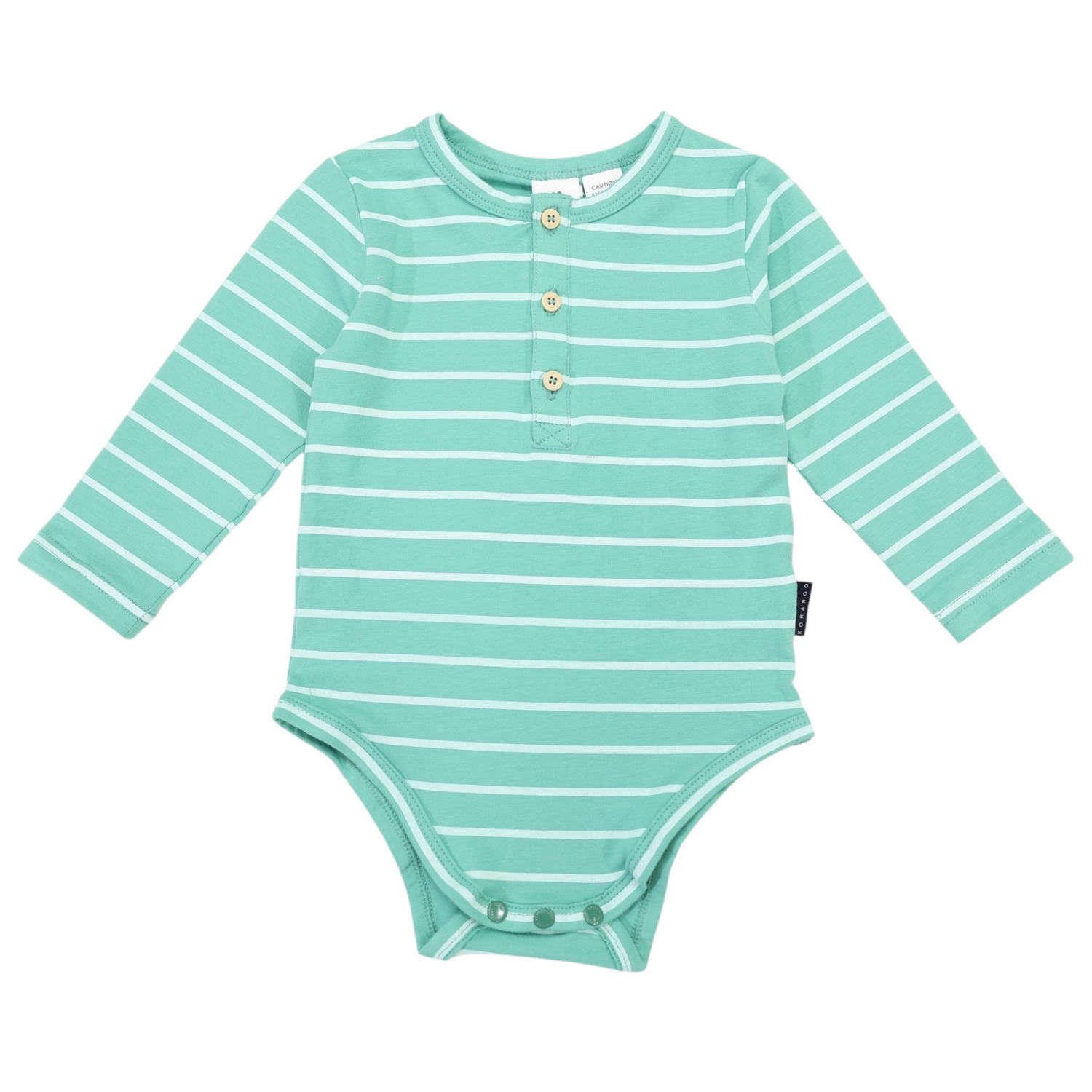 Striped Bodysuit Green