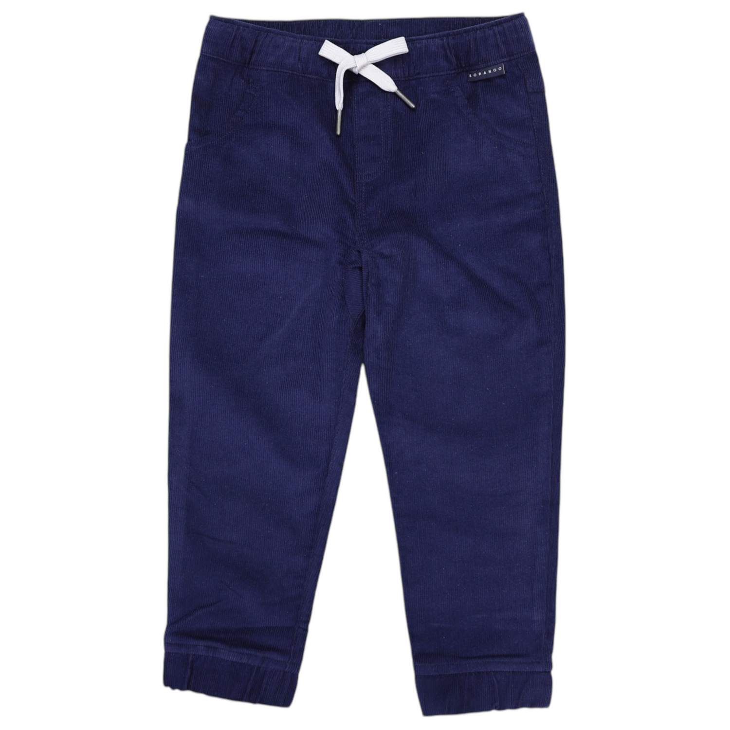 Cord Drawstring Pant Navy