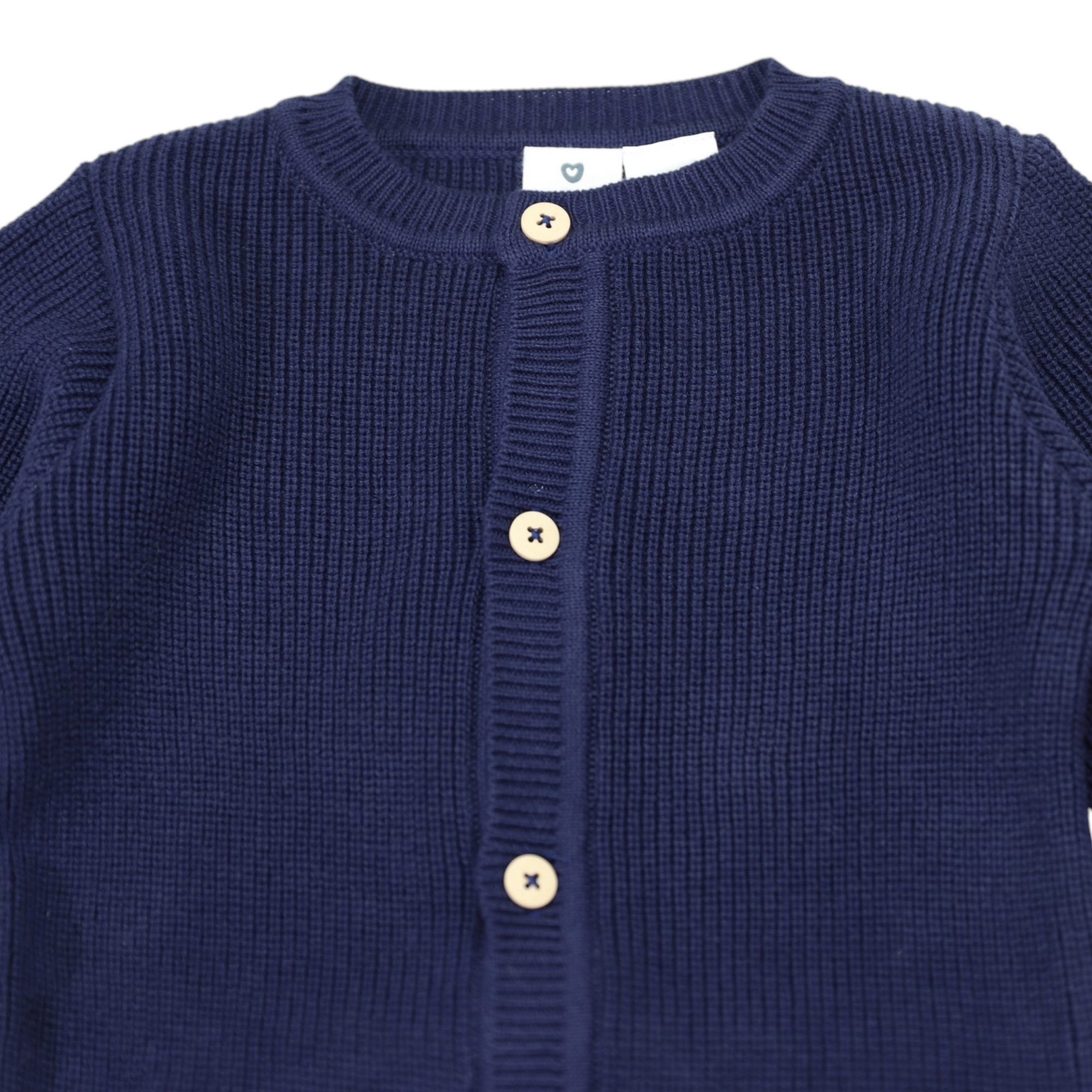 Plush Knit Romper Navy
