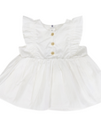Frill Blouse White